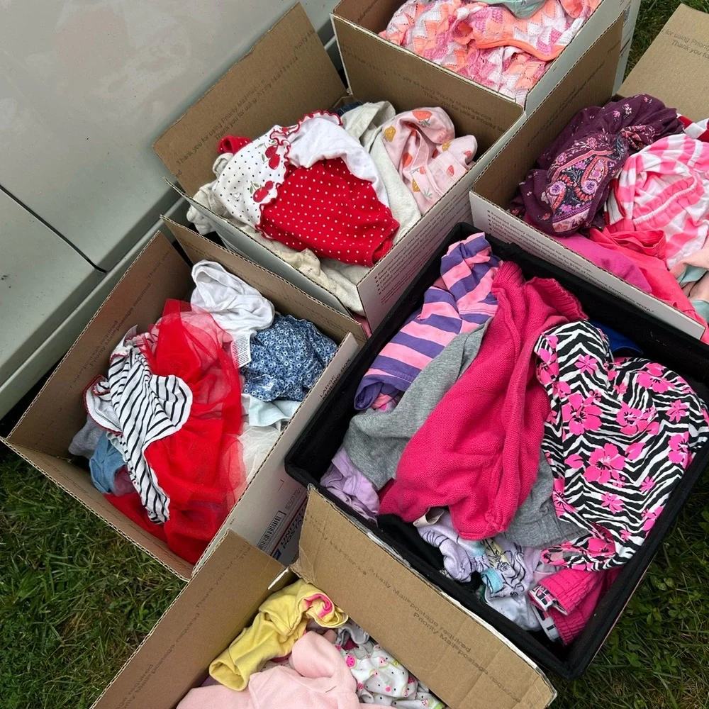 50 pcs Mix Baby Toddler children’s Clothing Lot mystery box